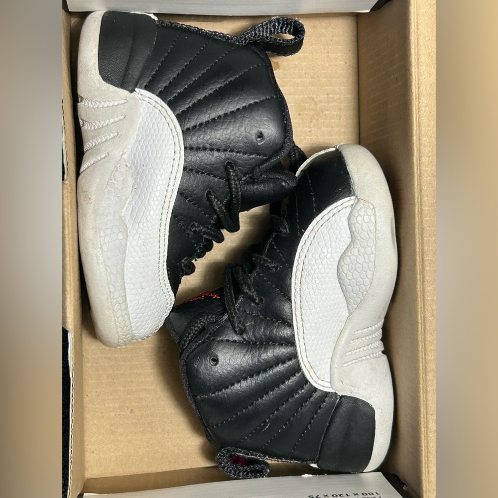 Jordan 12 Retro Playoffs Toddler Size 3C 850000-006 Air Jordan Baby Infant